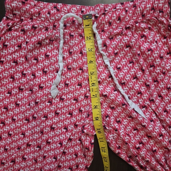 Victoria's Secret Deer 2 Piece Pajamas Pink White Black Size XS - Picture 12 of 16